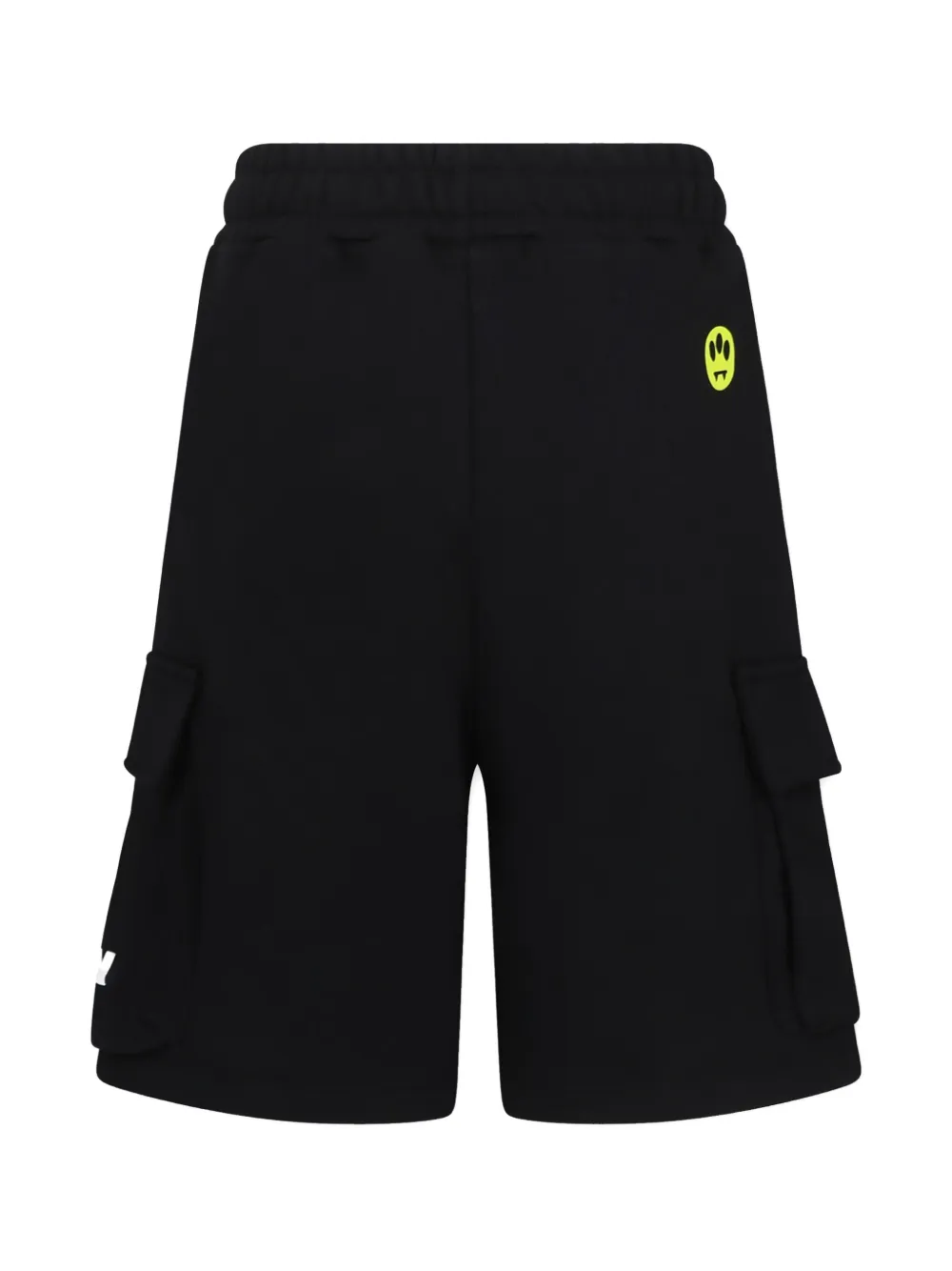 Barrow kids Katoenen shorts met logoprint - Zwart