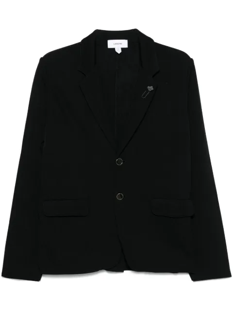 Lardini brooch-detail blazer