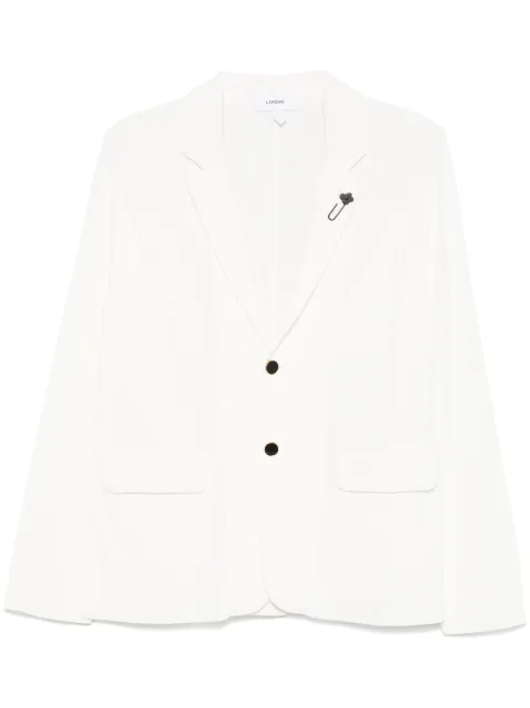 Lardini brooch-detail blazer