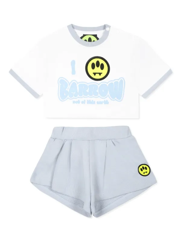 Barrow Kids ロゴ セットアップ | ホワイト | FARFETCH JP