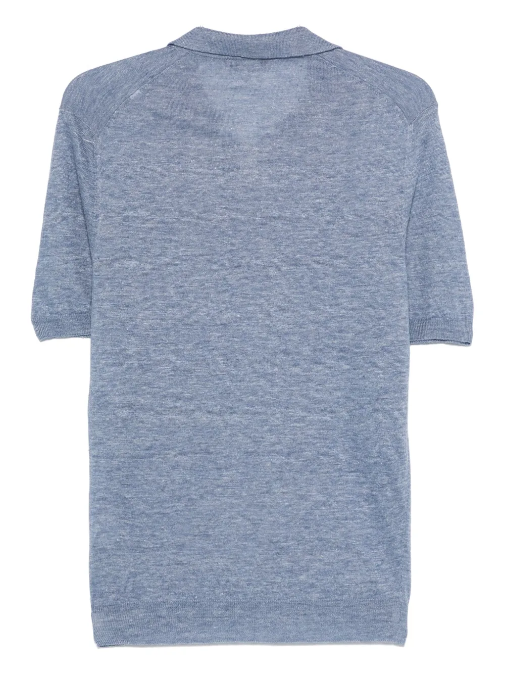 Barba Fijngebreid T-shirt - Blauw