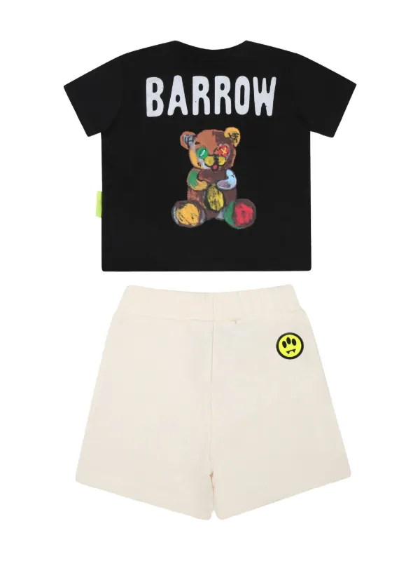 Barrow Kids ロゴ セットアップ | ブラック | FARFETCH JP