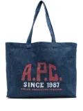 A.P.C. Diane Carpenter tote bag - Blue