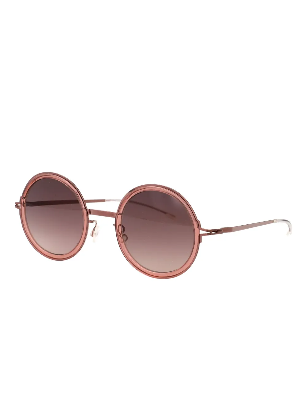 Mykita Zonnebril met rond montuur - Paars