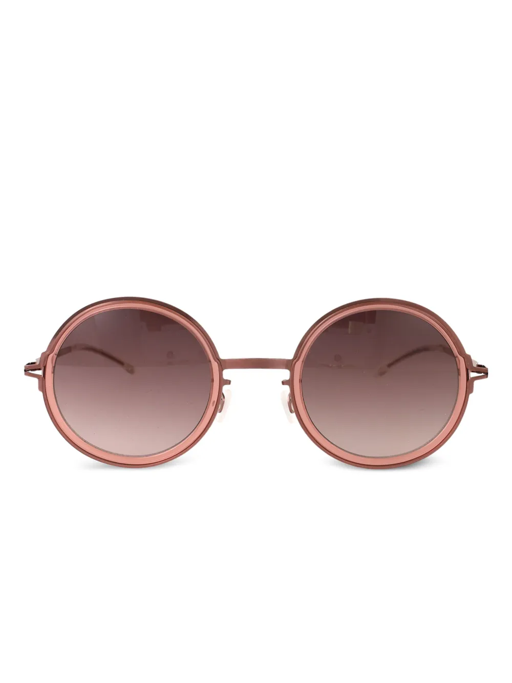 Mykita Zonnebril met rond montuur Paars