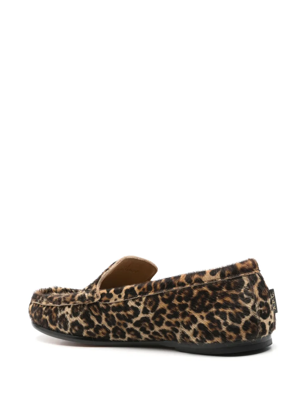 Apc Swan Loafers In Brown