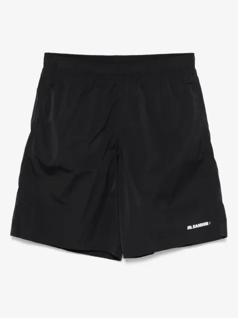 Jil Sander + logo-print swim shorts 