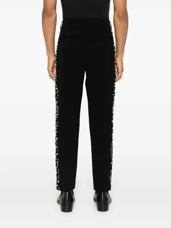 Balmain パールディテール パンツ | ブラック | FARFETCH JP