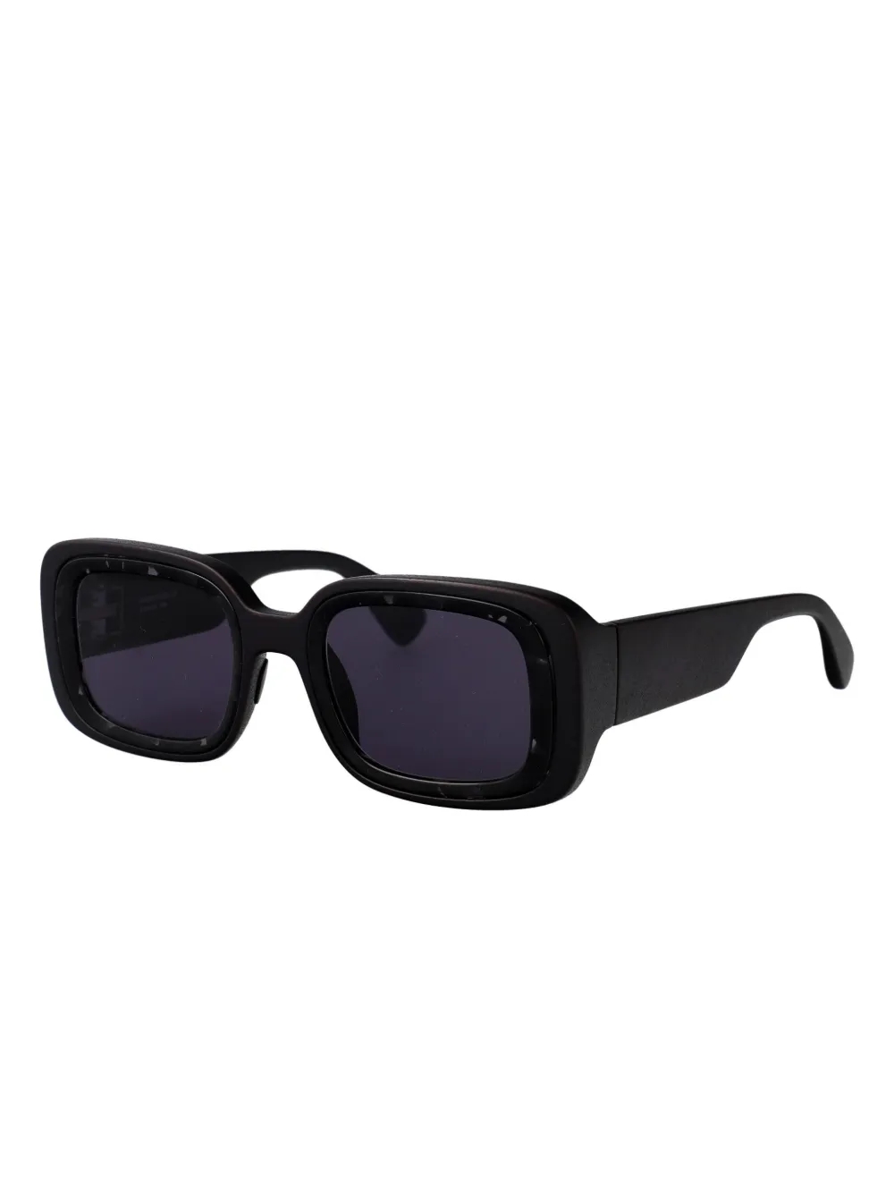 Mykita rectangle-frame sunglasses - Zwart