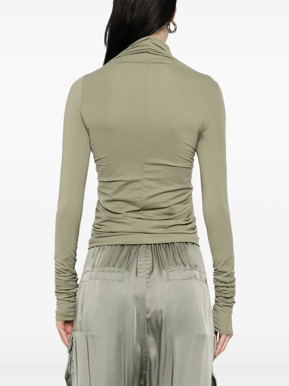 Rick Owens Prong jersey top Groen
