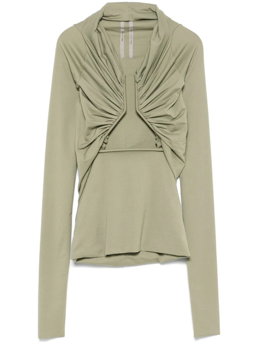 Rick Owens Prong Jersey top | Green | Image 1