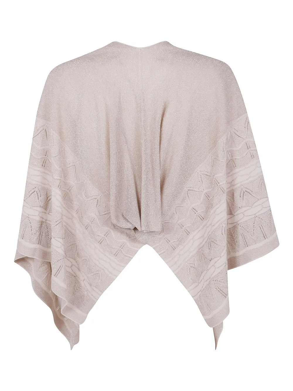 D.Exterior Top met V-hals - Beige