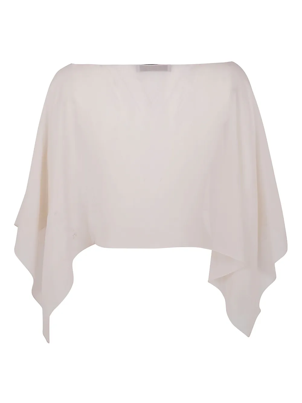 D.Exterior cape-design blouse - Beige