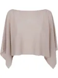 D.Exterior boat-neck sweater - Neutrals