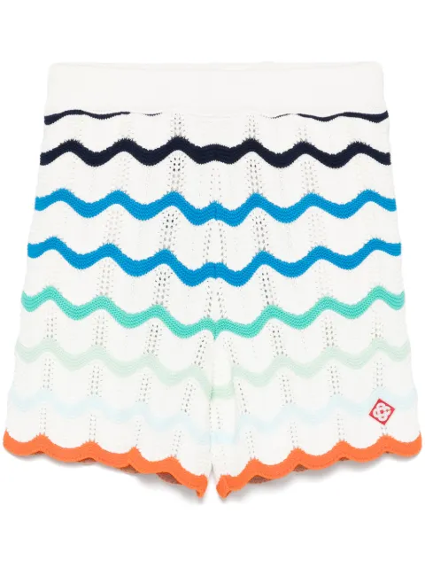 Casablanca shorts de crochet Gradient Wave