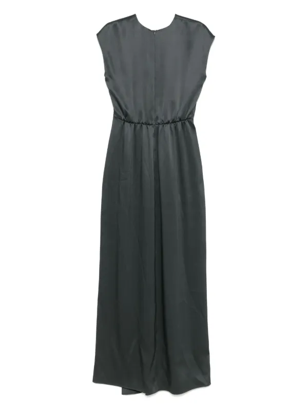 Giorgio Armani Satined Maxi Dress - Green Giorgio Armani Satined Maxi Dress - Green