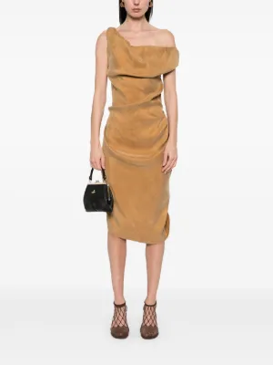 VIVIENNE WESTWOOD ワンピースドレス 25 Susana draped 1015420 Vivienne Westwood Susana Mini Dress | Harrods AU