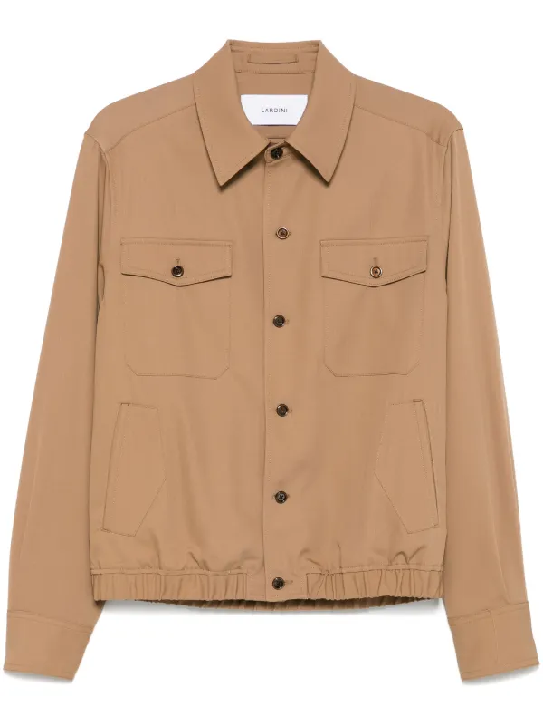 Lardini Virgin-wool Jacket in Brown
