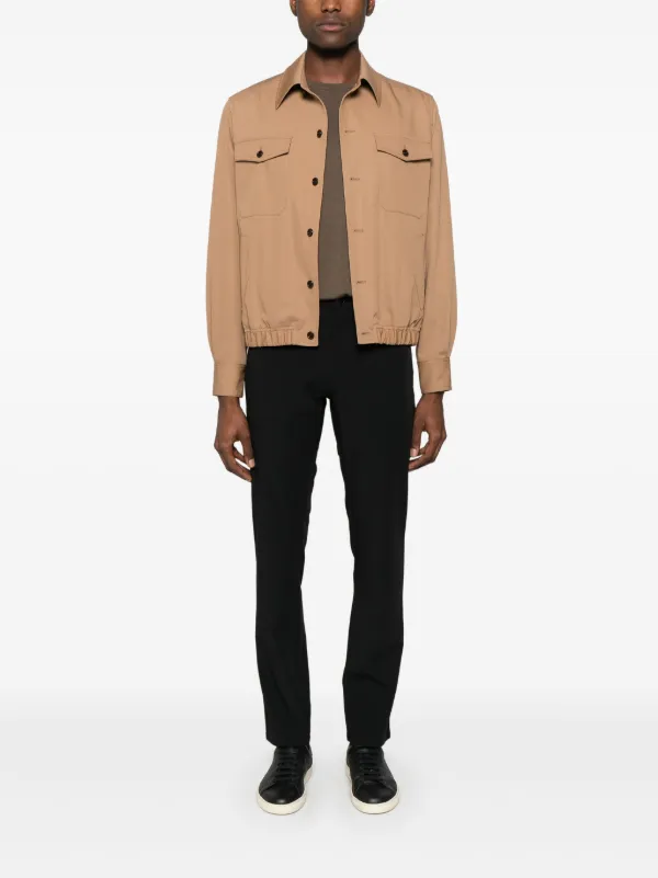 <美品>LARDINI ブラウン ウール ジャケット サイズ44 Lardini バージンウール ジャケット | ブラウン | FARFETCH JP