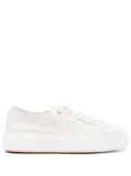 Santoni leather sneakers - White