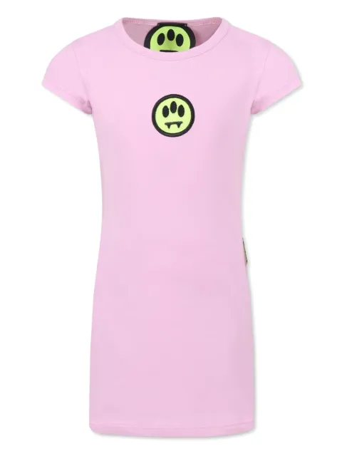 Barrow kids logo-print dress