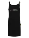 Barrow kids studded logo dress - Black