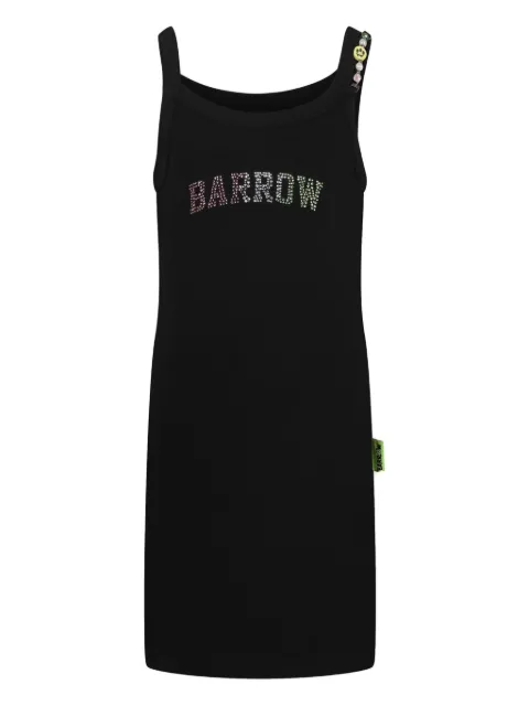 Barrow kids studded logo dress
