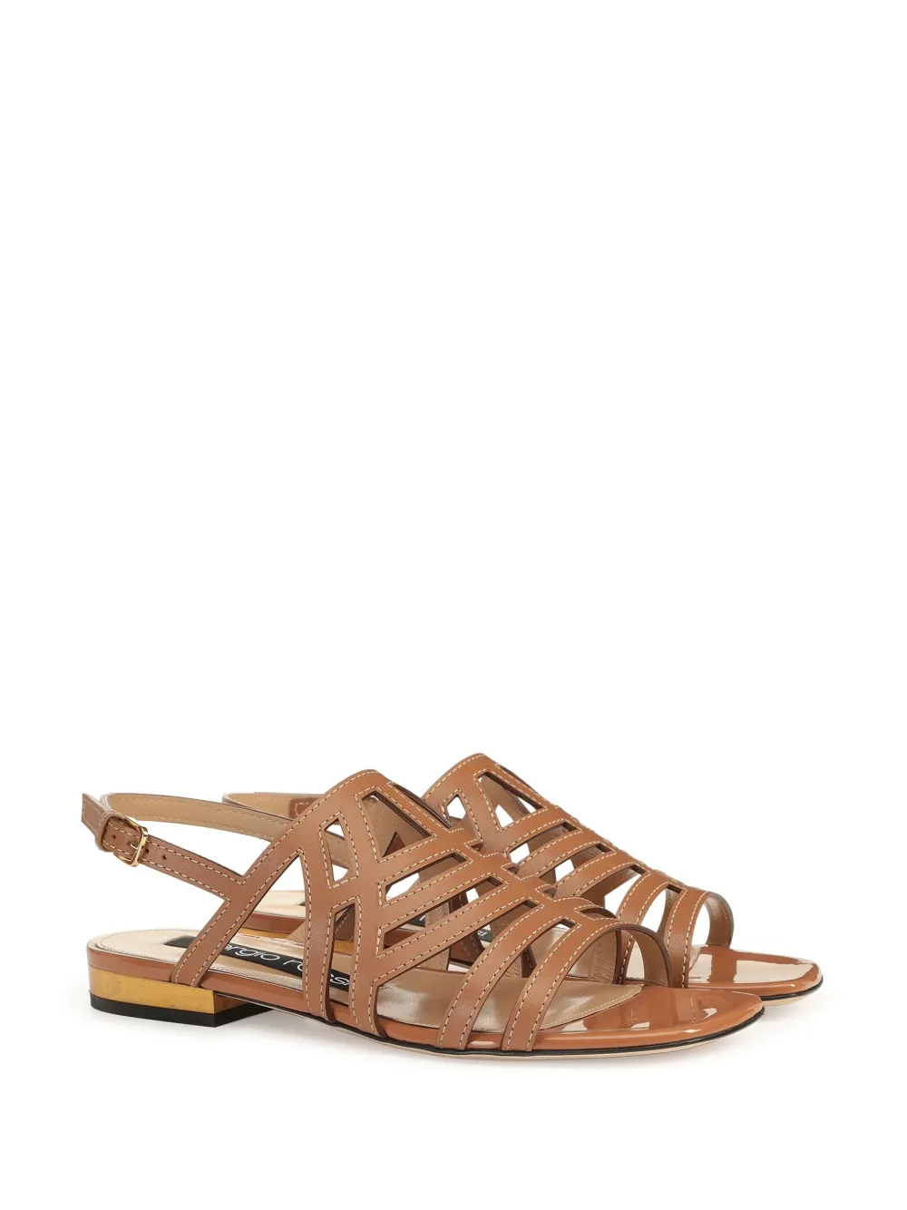 Sergio Rossi Agate sandals Brown