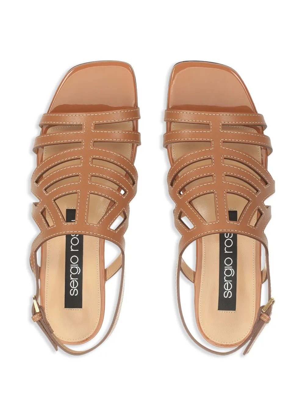 Sergio Rossi Agate sandals Brown
