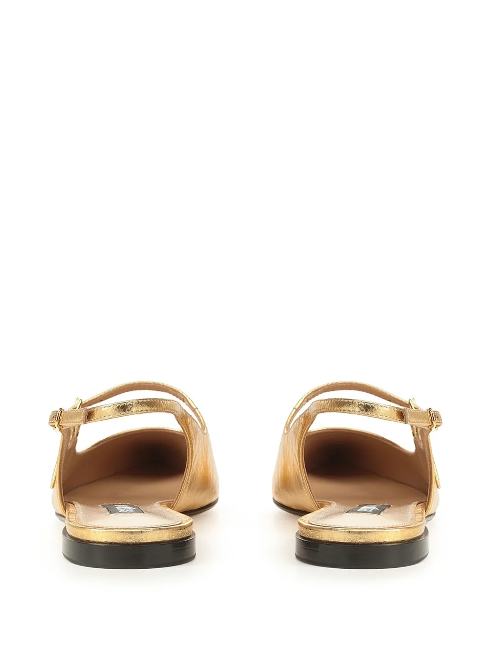 Sergio Rossi Godiva ballerina's Goud