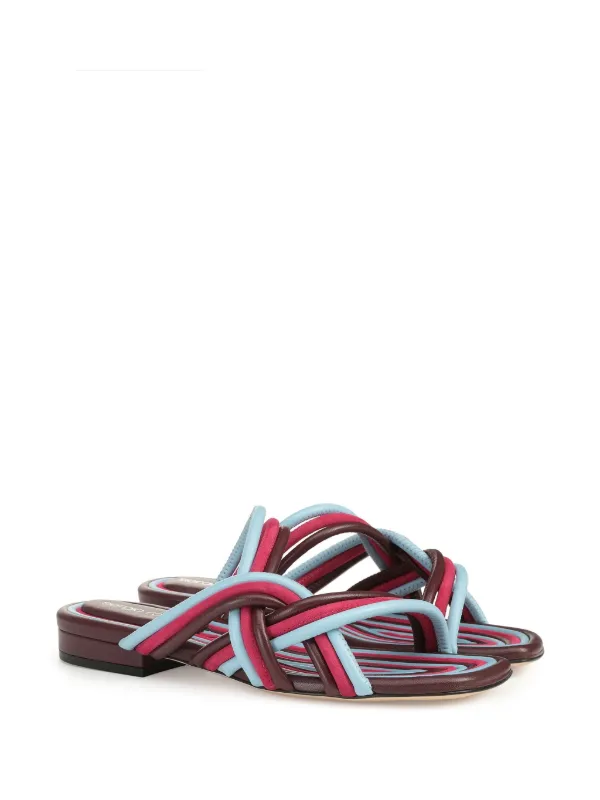 【★完売必至★】SERGIO ROSSI ☆ sr Watamu サンダル Sergio Rossi Watamu サンダル | レッド | FARFETCH JP