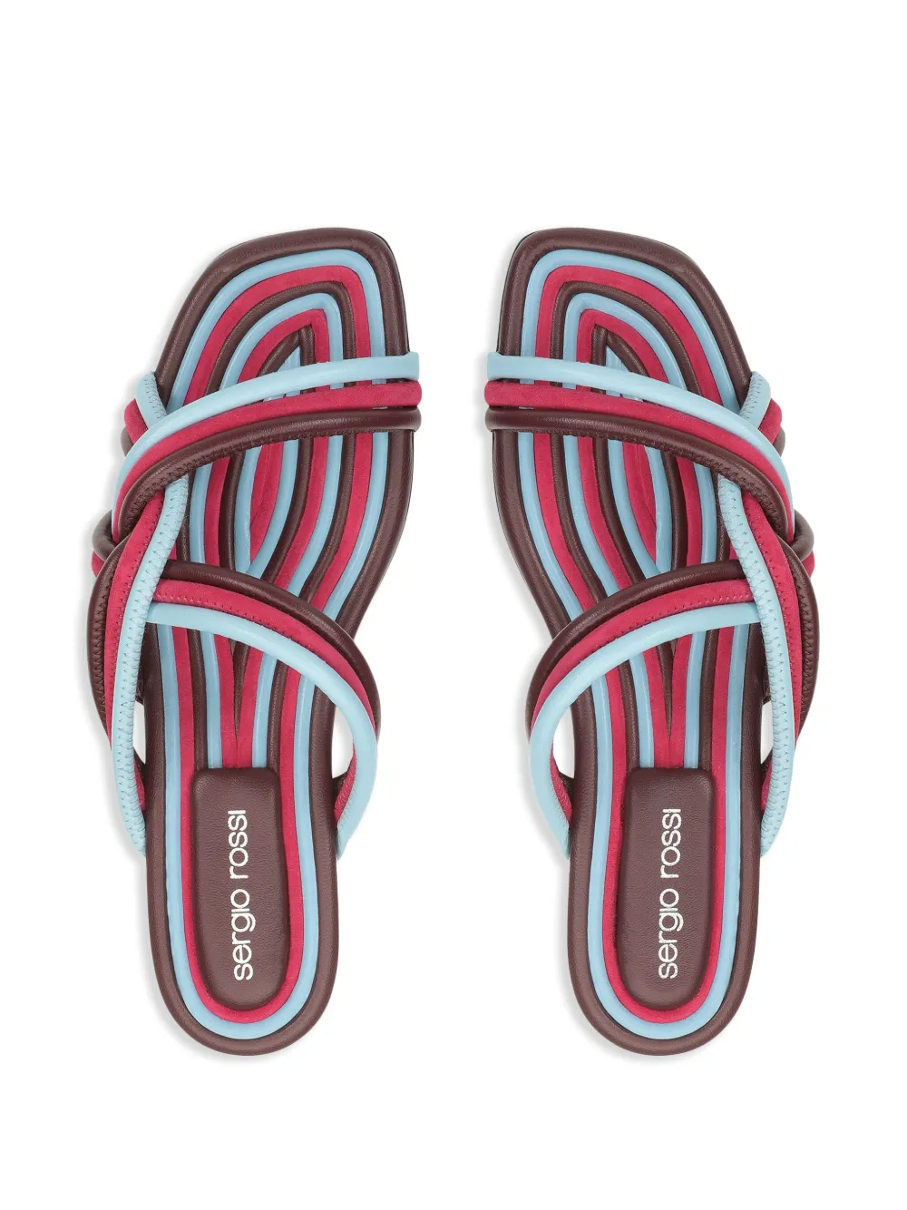 Sergio Rossi Watamu sandals Red