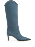 Sergio Rossi 60mm Tiwi boots - Blue