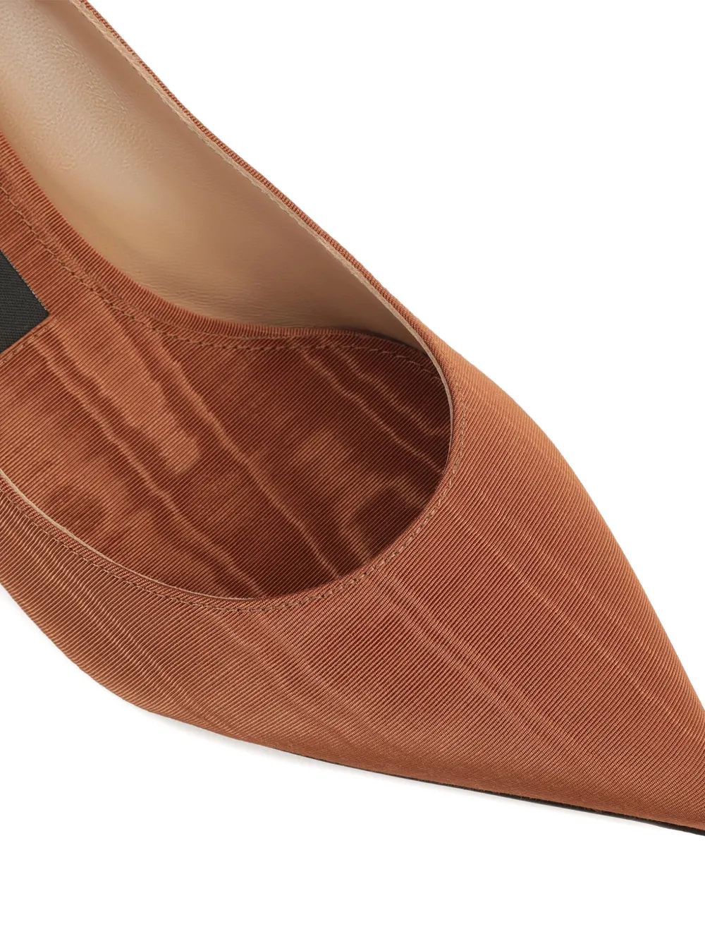 Sergio Rossi leather pumps Brown