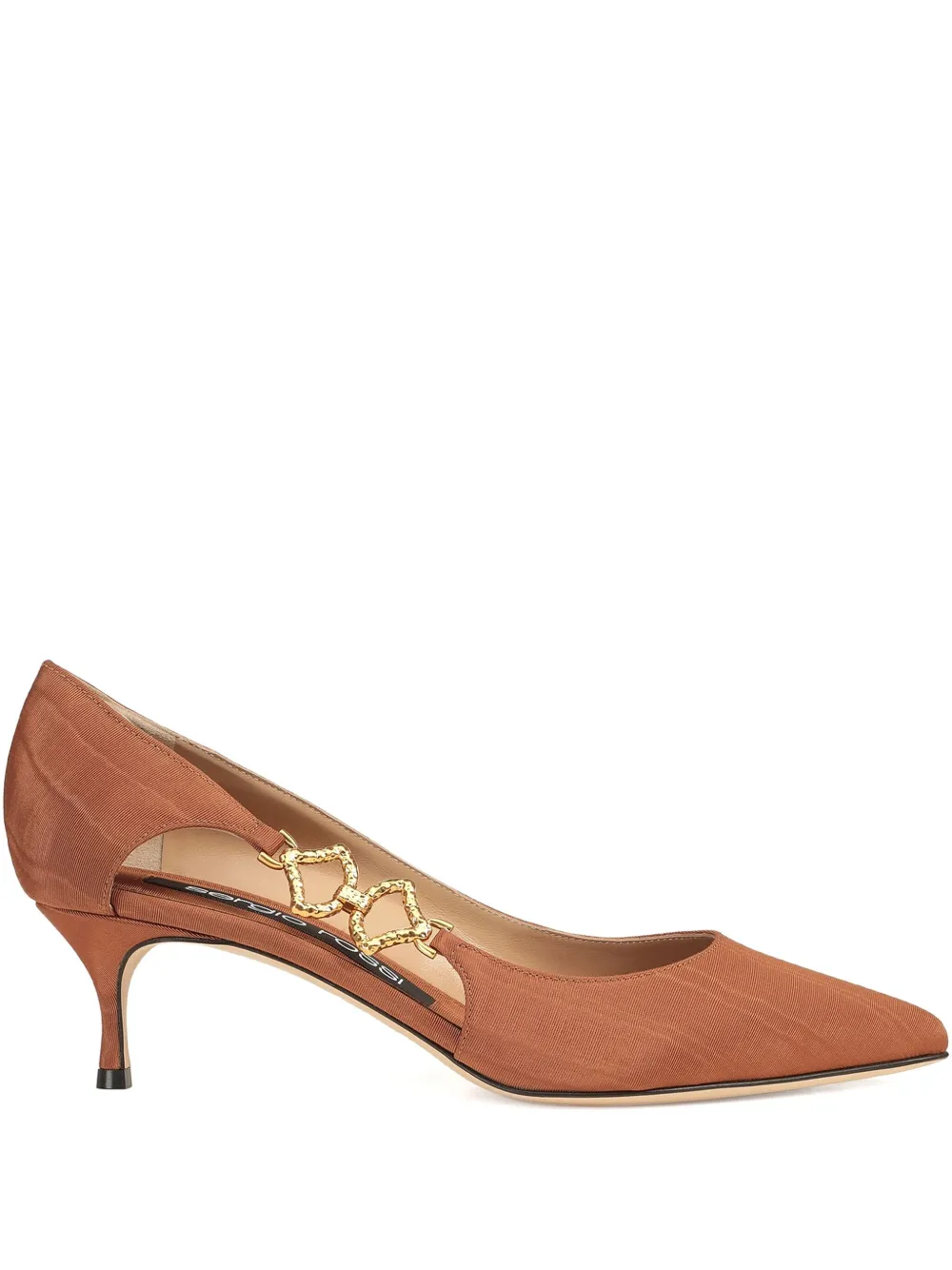 Sergio Rossi leather pumps - ブラウン Sergio Rossi leather pumps - ブラウン