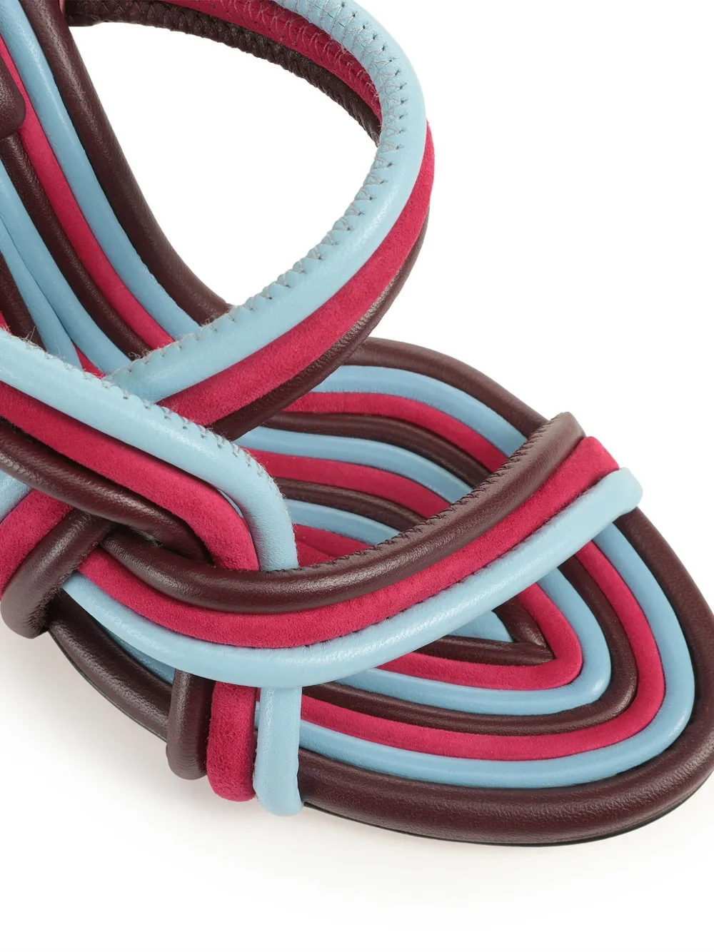 Sergio Rossi Sr Watamu sandals Red