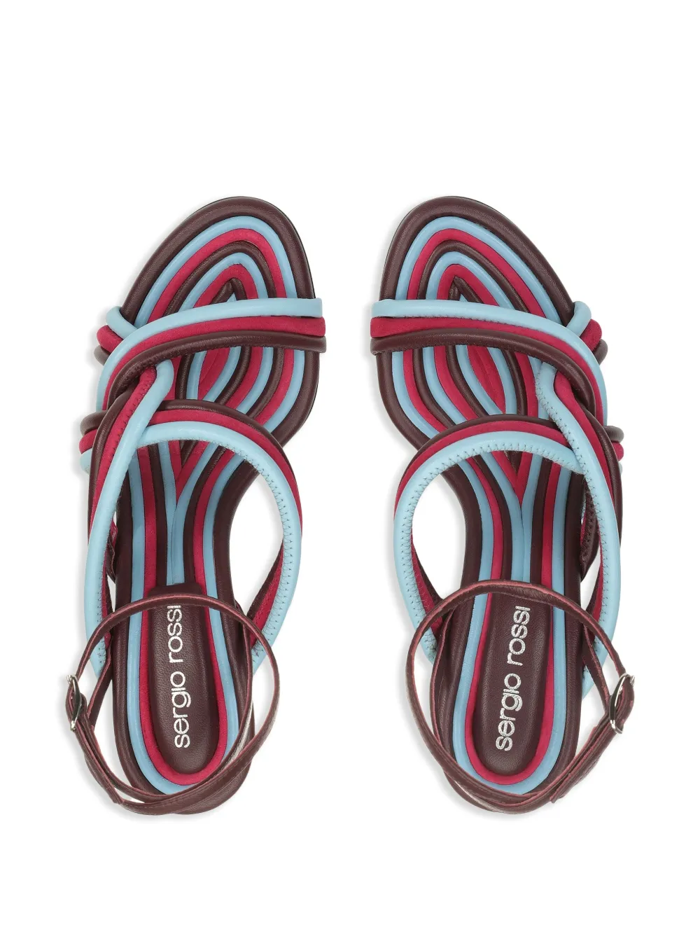 Sergio Rossi Sr Watamu sandals Red