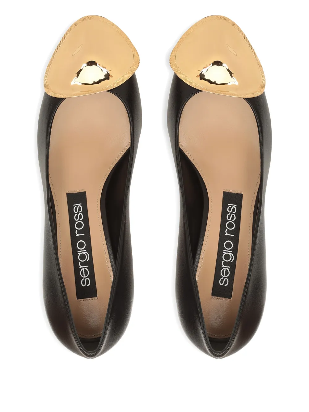 Sergio Rossi leather pumps Black