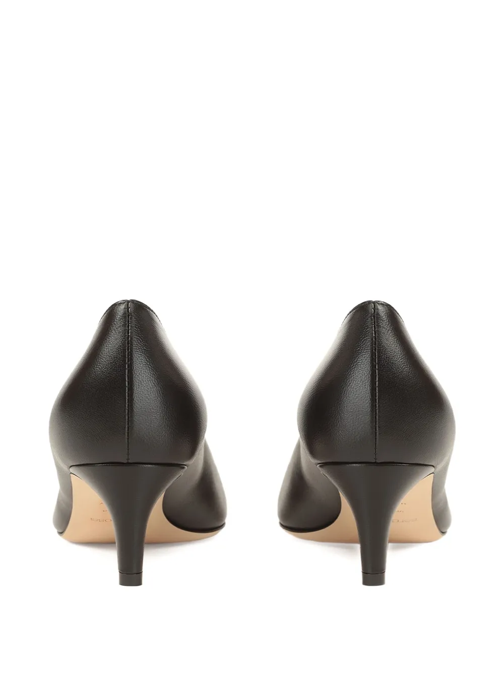 Sergio Rossi leather pumps Black