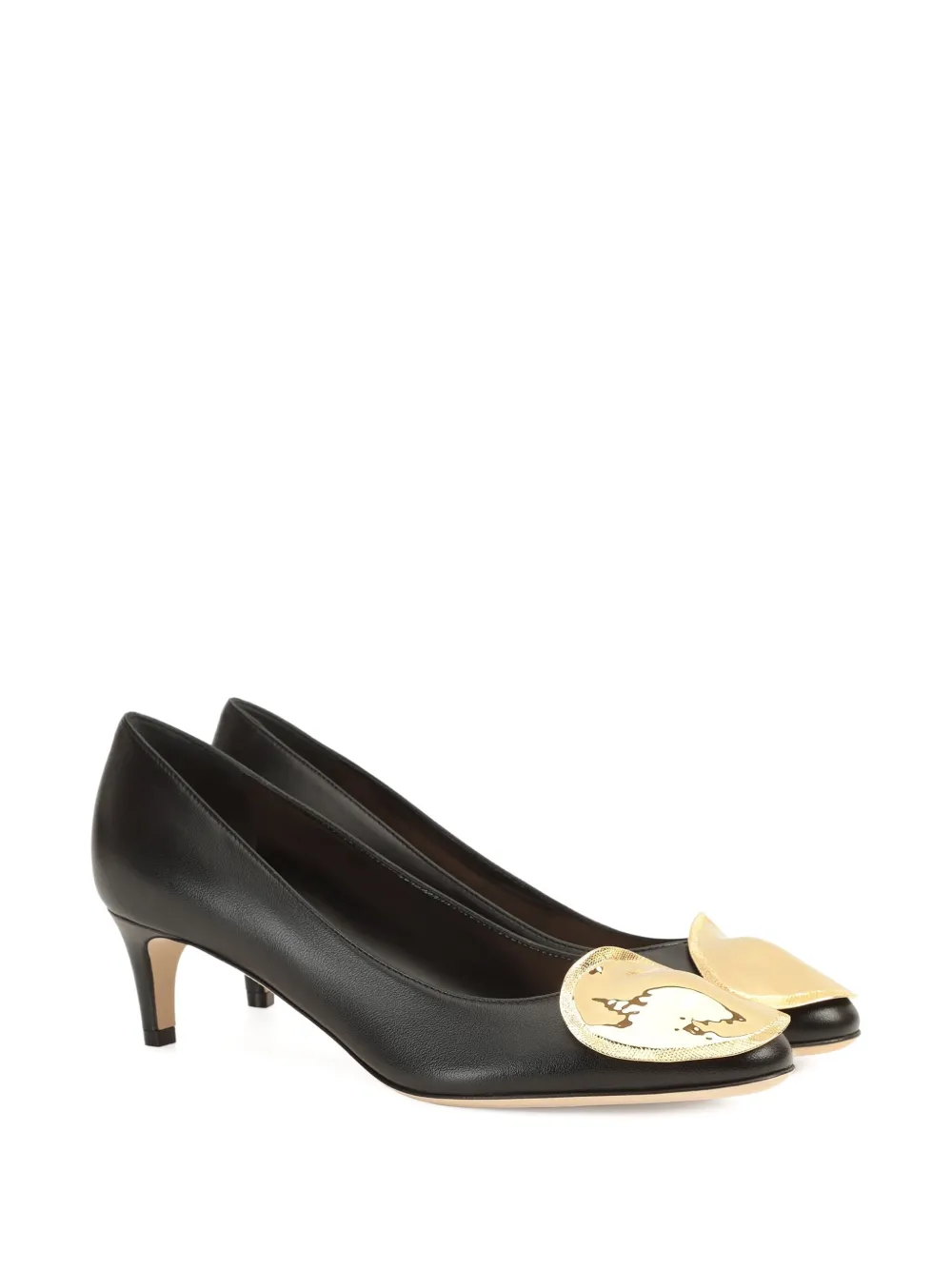 Sergio Rossi leather pumps Black