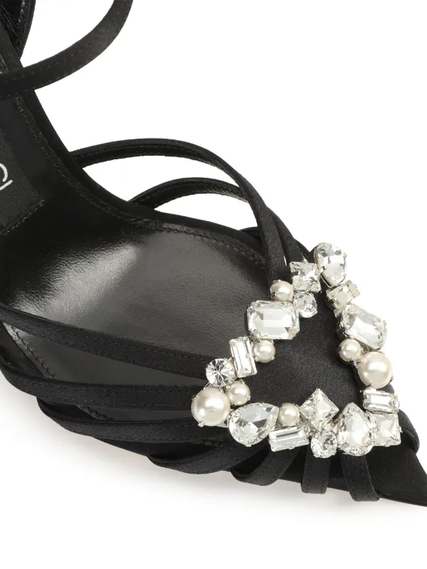 Sergio Rossi Sr Godiva Sandals | Black | FARFETCH