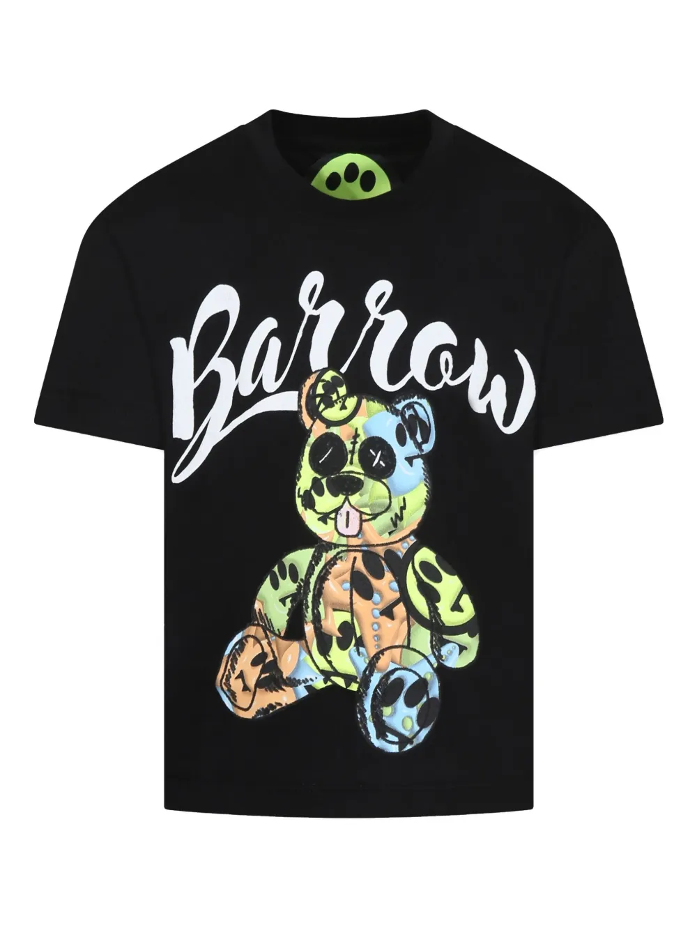 Barrow kids T-shirt met logoprint Zwart