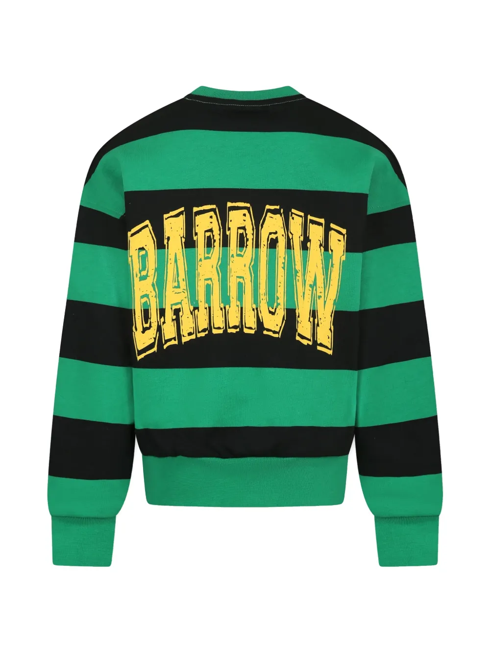 Barrow kids Sweater met logoprint - Groen