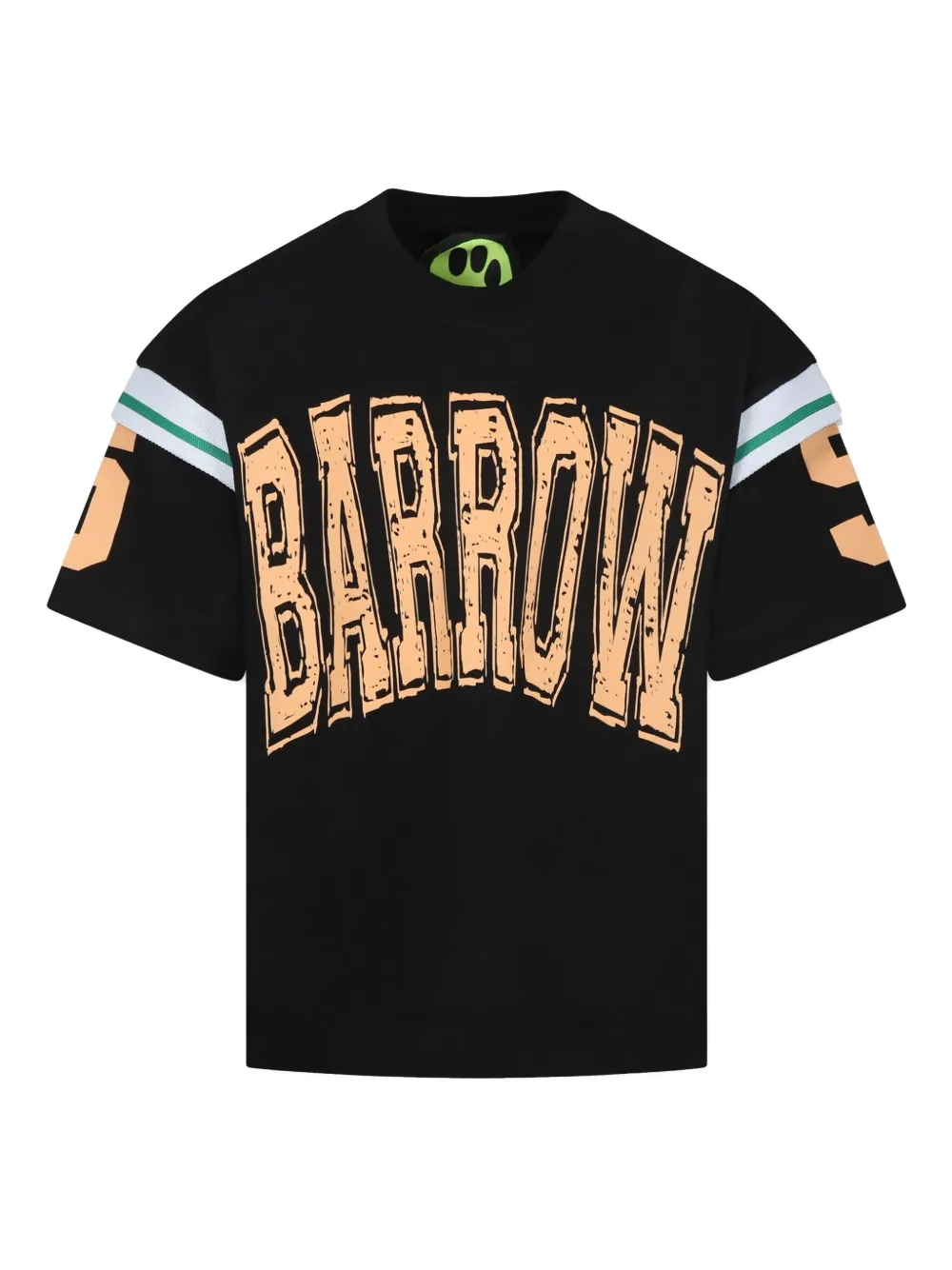 Barrow kids T-shirt met logoprint Zwart