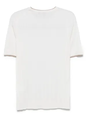 Tシャツ・カットソー BARBA FW24 NECK SHIRT (I1U13P01PZ2700U 095 0001 WHITE) Barba T-Shirts for Men - Shop Now on FARFETCH