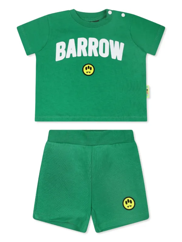 Barrow Kids ロゴ セットアップ | グリーン | FARFETCH JP