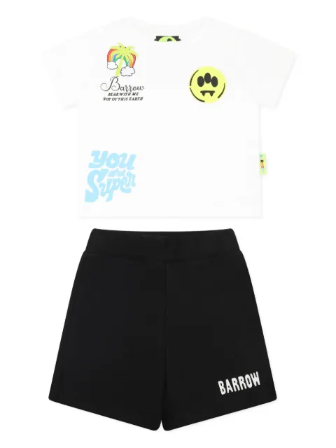 Barrow kids graphic-print short set