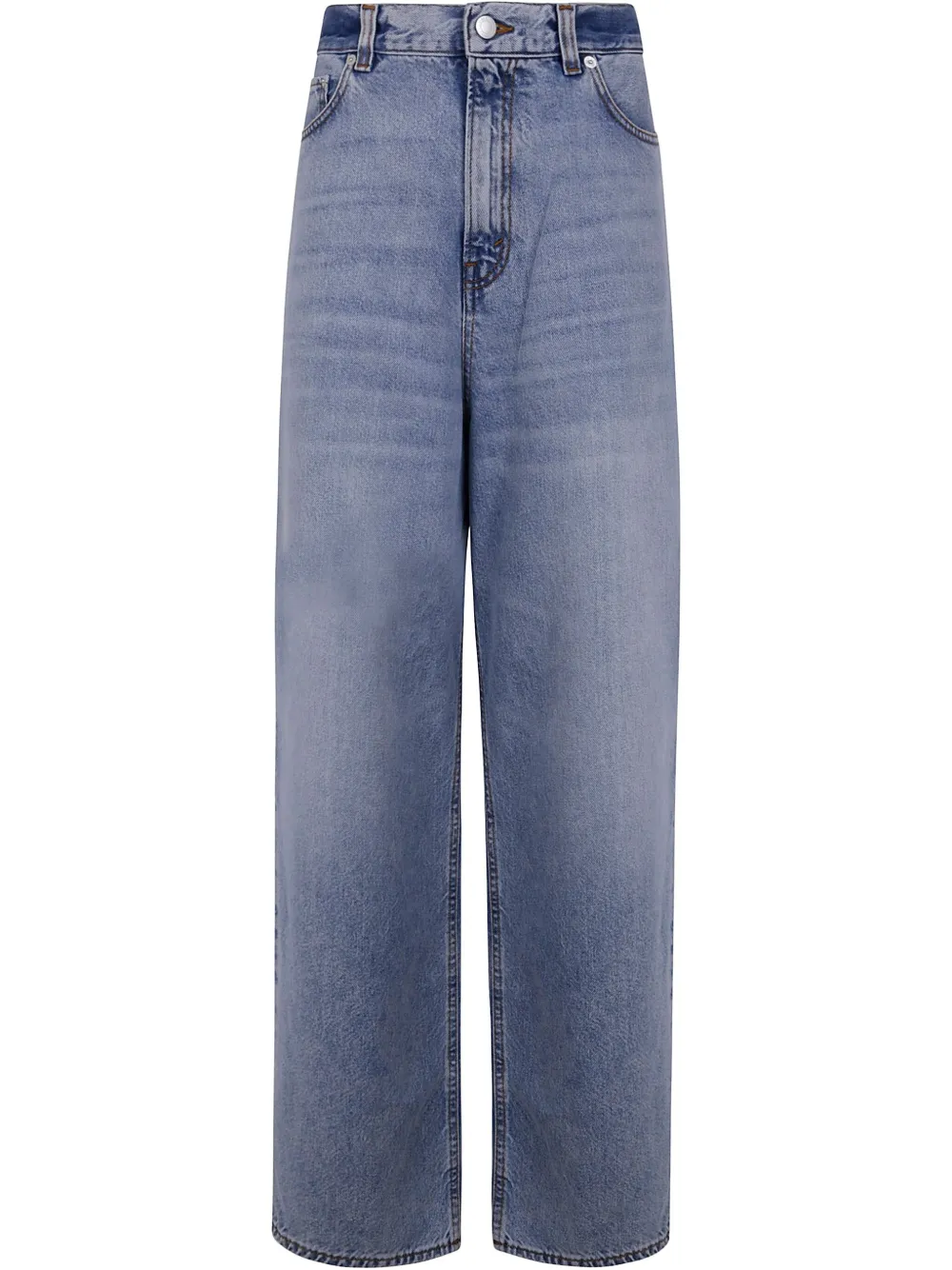 Haikure High waist straight jeans Blauw