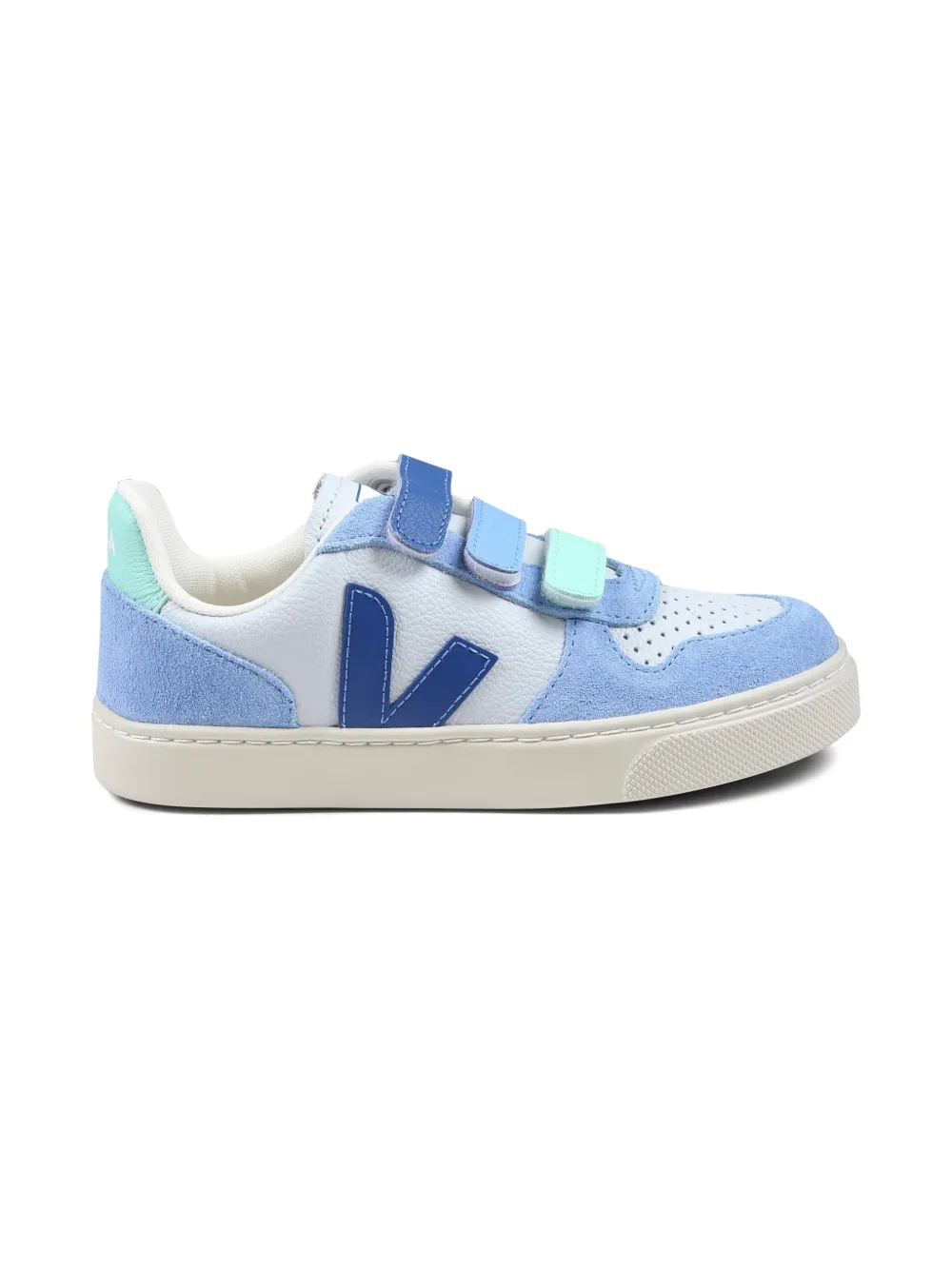 VEJA Kids V-10 sneakers - Blauw