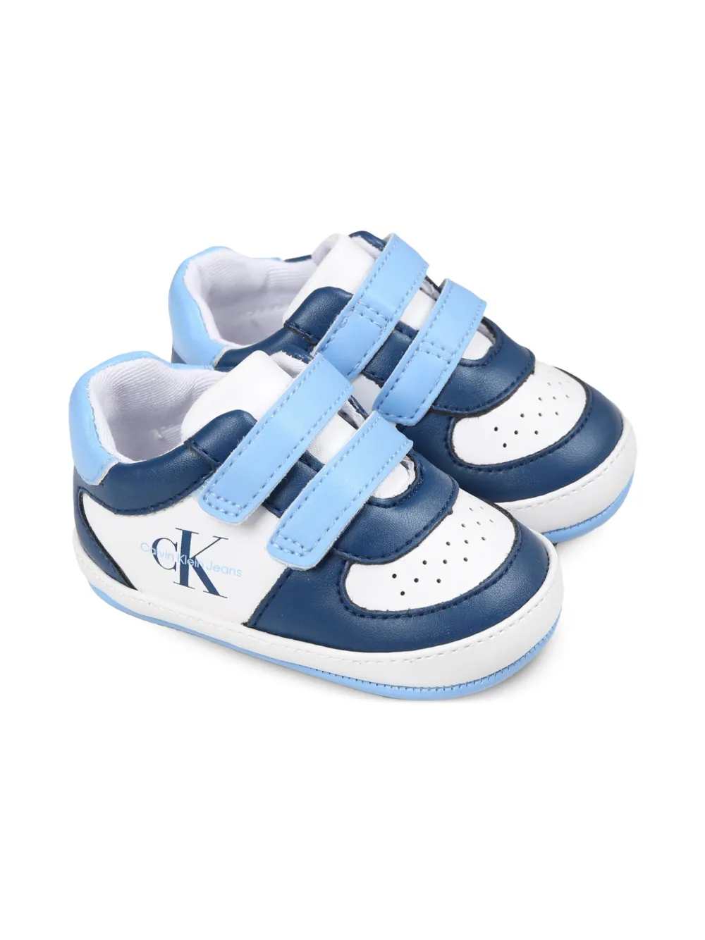 Calvin Klein Kids Sneakers met logoprint Blauw